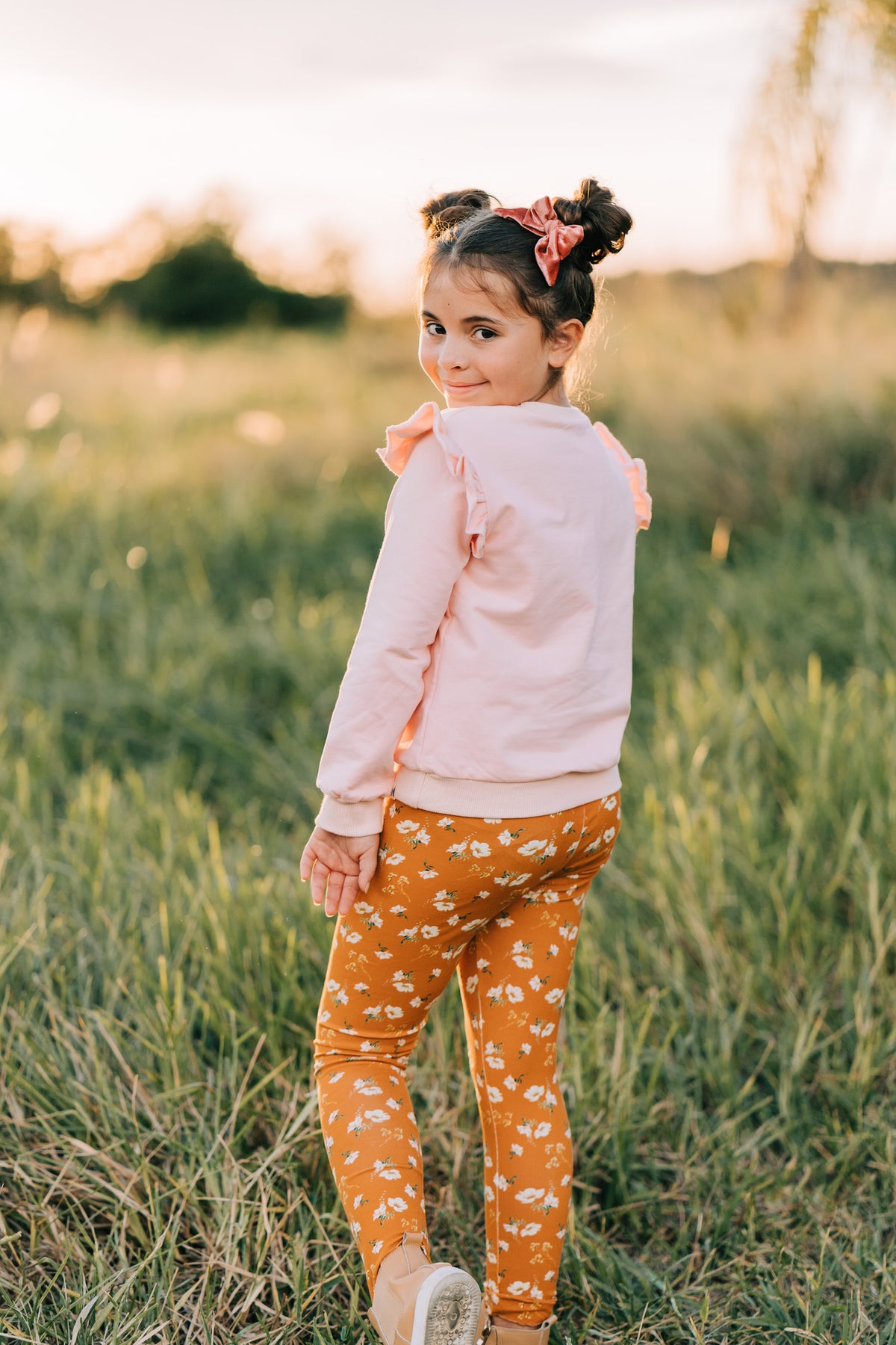 Pumpkin Spice Sweatshirt Set