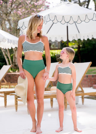 Cabana Crochet High Waisted Bikini