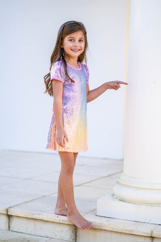Prism Party T-shirt Dress
