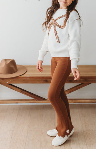 Flared Legging Bundle ~ Blue Haze and Brown Sugar