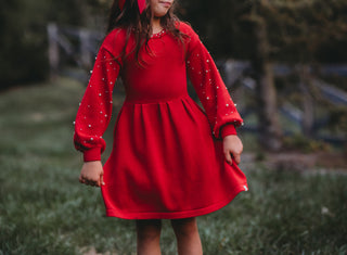 Noel Knit Sweater Dress