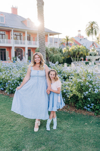 Women's Denim Daisies Dress