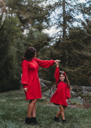 Noel Knit Sweater Dress