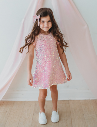 Disco Dazzle T-shirt Dress