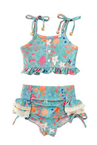 Under The Sea High Waisted Bikini