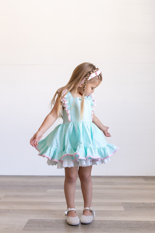 *PREORDER* Mint Easter Pinafore