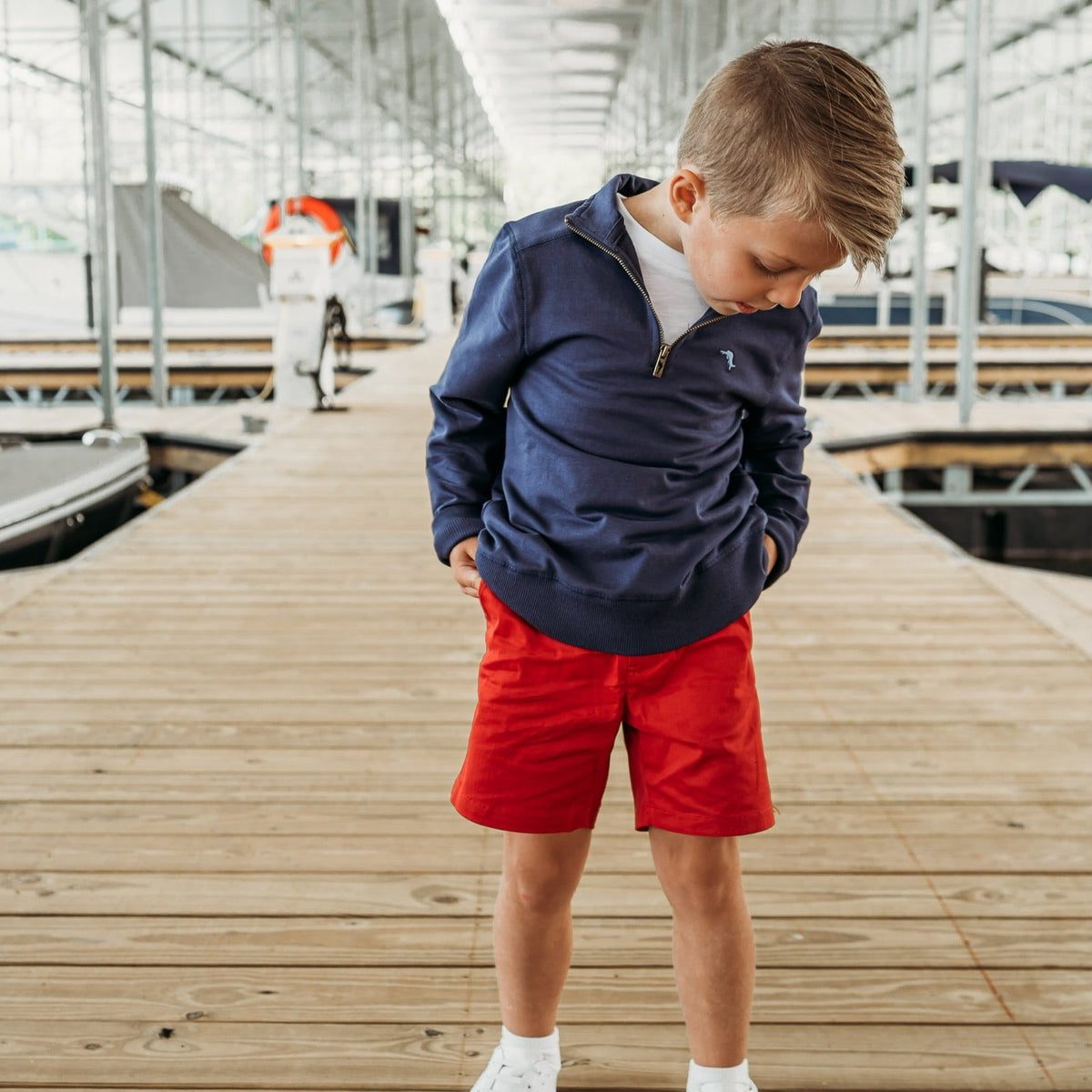 Red Boy Shorts