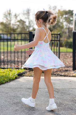 Rainbow Rush Athleisure Dress