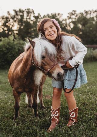 Simply Sweet Skort ~ Slate