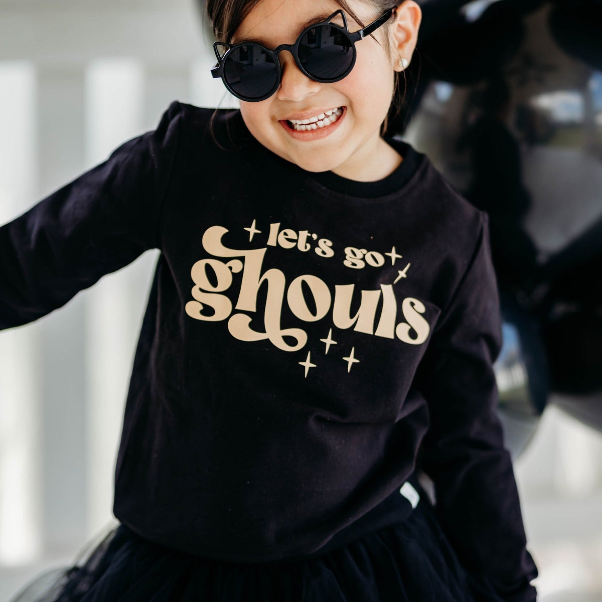 Girls Let&#39;s Go Ghouls Sweatshirt