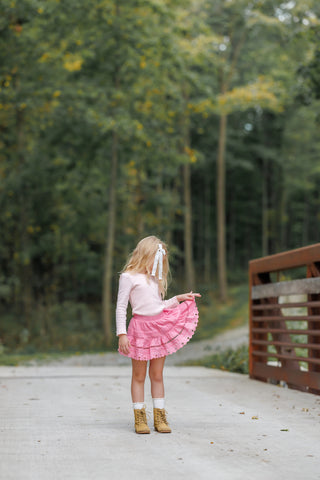Simply Sweet Skort ~ Prairie Pink