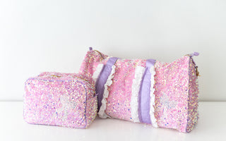 *PREORDER* Bow Sequin Duffle Bag