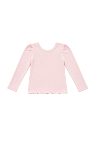 Bonnie Belle Pointelle Layering Shirt