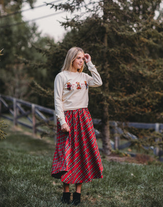 Women's Teddy's Tidings Sweatshirt