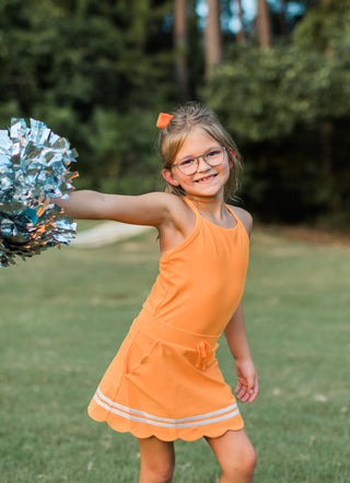 Gameday Scallop Athletic Set ~ Orange