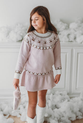 Faire Isle Knit Skort