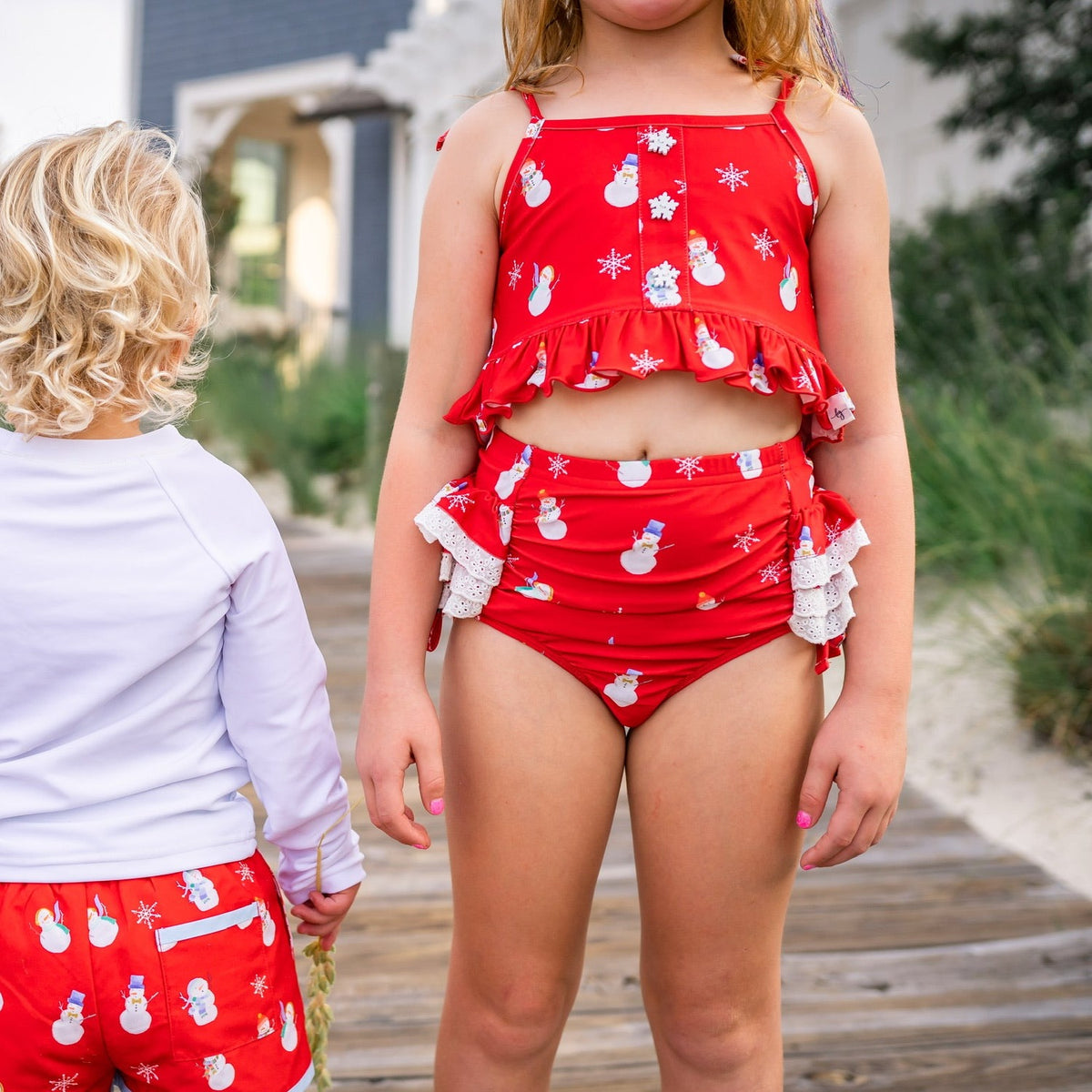 Frosty High Waisted Bikini