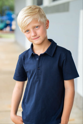 Prep School Polo ~ Navy