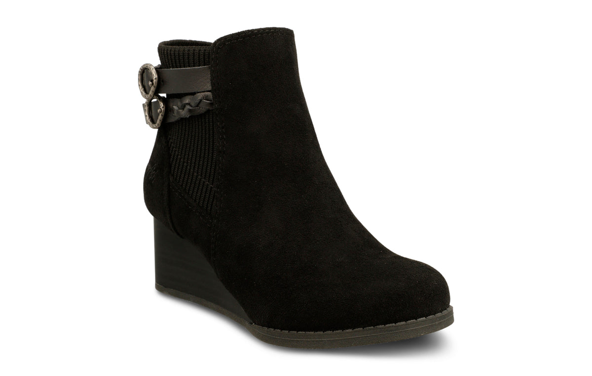 Pippy Wedge Boot - Black