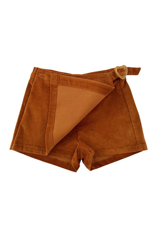 Saddle Skort~Caramel