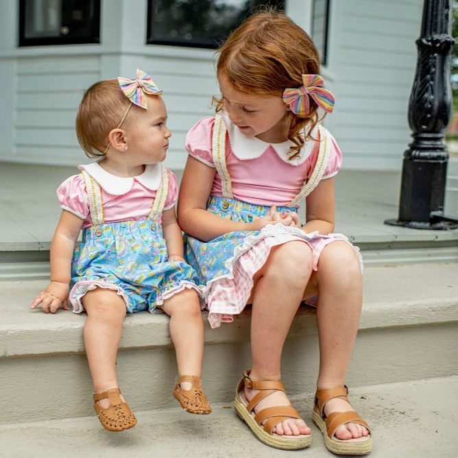 Places You&#39;ll Go Bloomer and Suspender Set