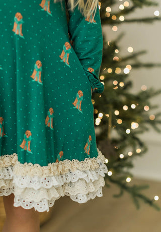*PREORDER* Deck the Paws Gown