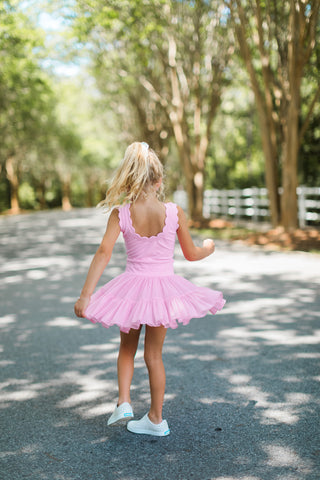 Bubble Gum Pink Culver Athletic Dress