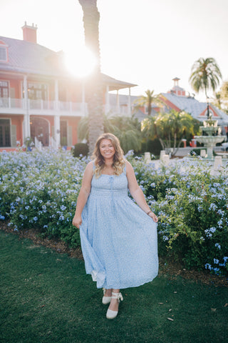 Women's Denim Daisies Dress