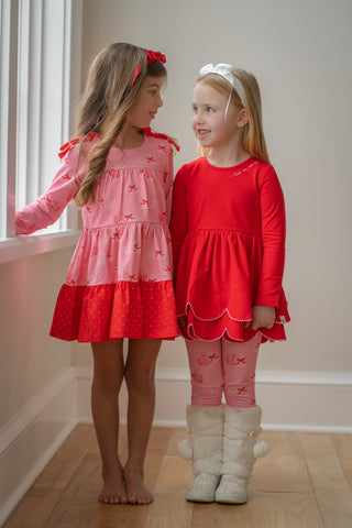 Love You More Scallop Tunic Set