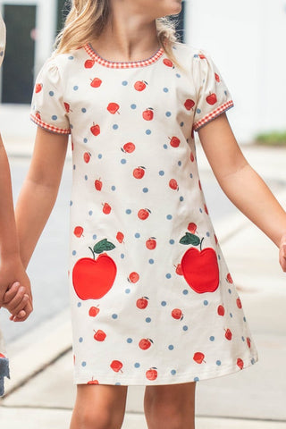 Orchard Dot T-shirt Dress