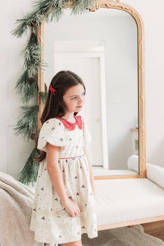 *PREORDER* Merry Mistletoe Charlotte Dress ~Short Sleeves
