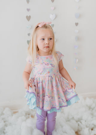 Unicorn Daydream Tunic Set