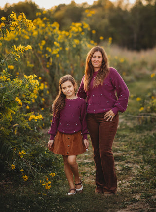 Orchid Pearl Sweater