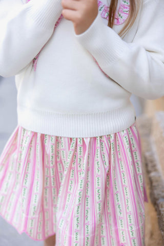 Heartstrings Scallop Skort