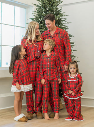 *PREORDER* Holiday Heirloom Plaid Button Down Comfort Set