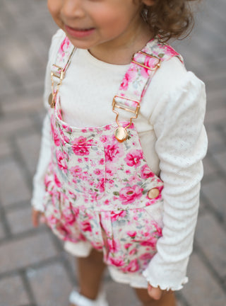 Cream Pointelle Layering Shirt