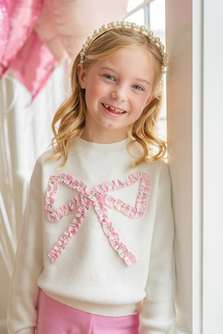 Snow Bow Sweater