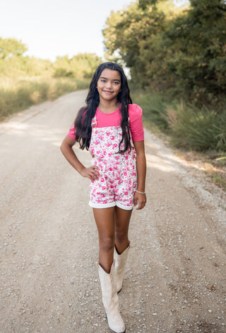 Rose Pink Puff Sleeve Layering Shirt