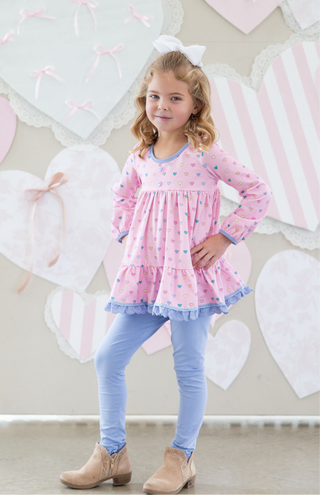 Maddie Pink Candyland Tunic Set
