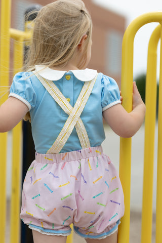 Color Me Cute Suspender Set