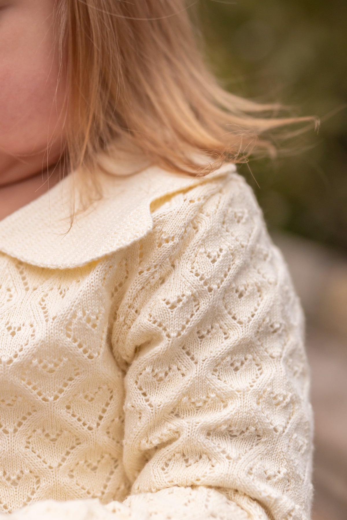 Cream Sweetheart Cardigan