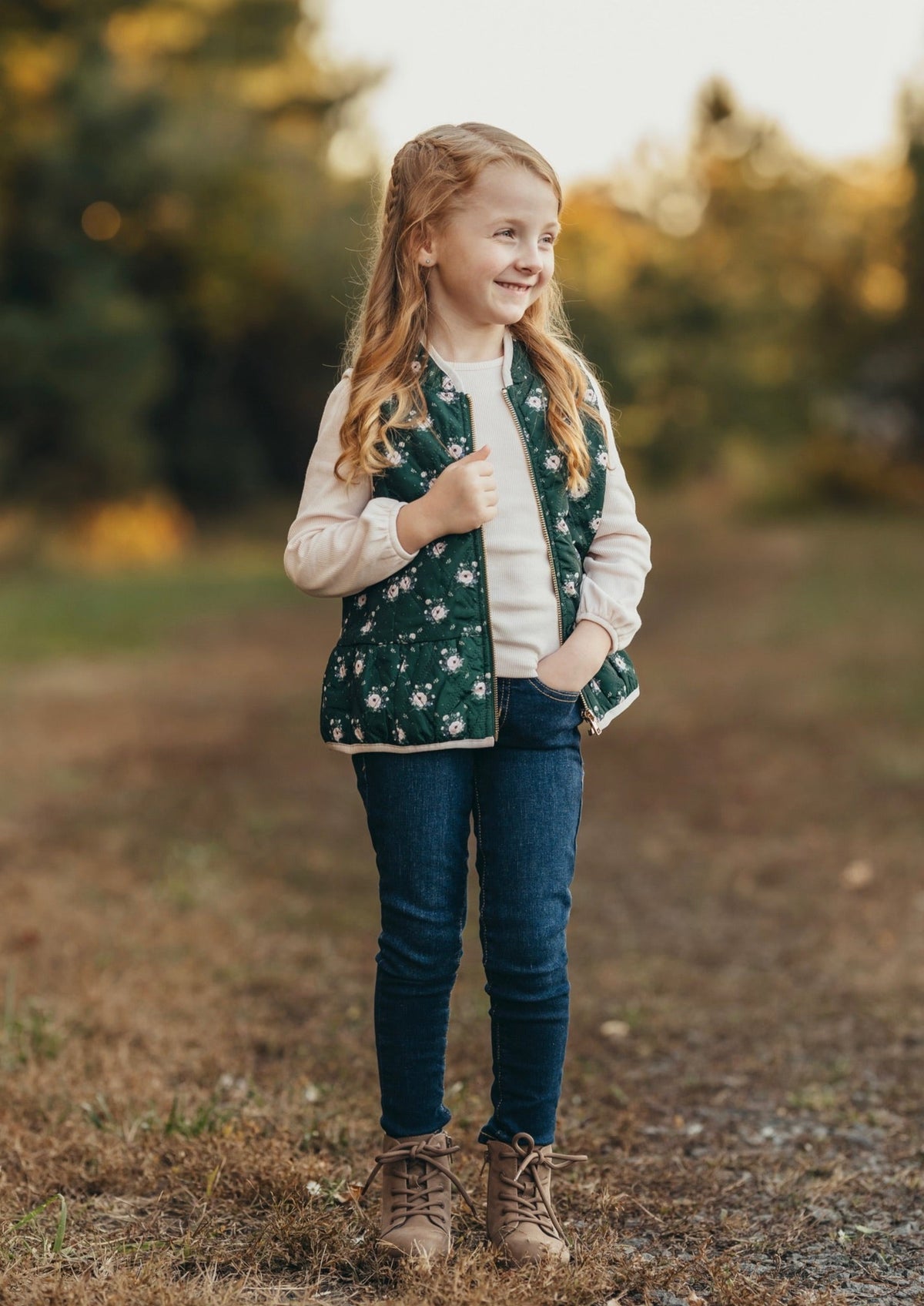 Blush Frost Ribbed Layering Shirt