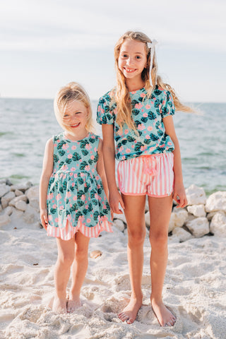 Hawaiian Shirt & Short Set