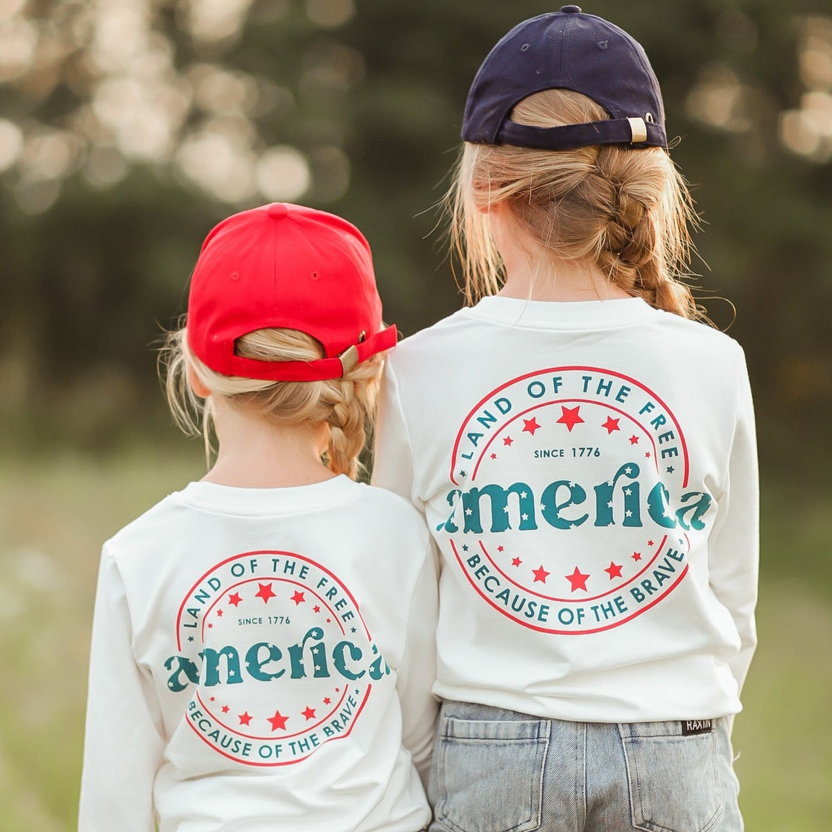 Girls America Sweatshirt