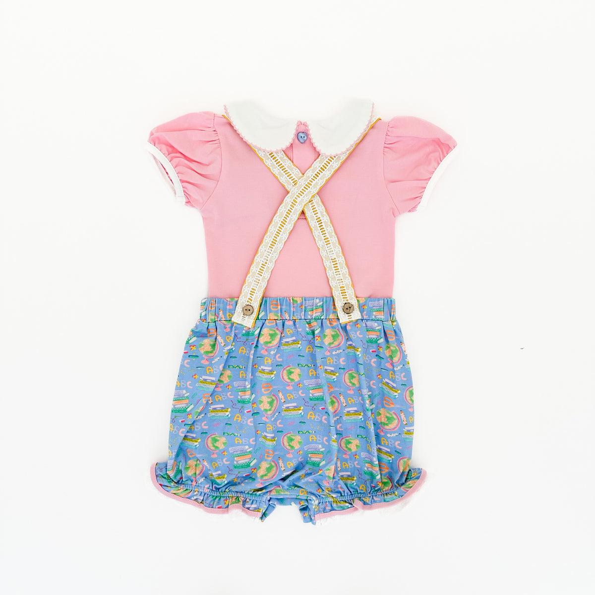 Places You&#39;ll Go Bloomer and Suspender Set