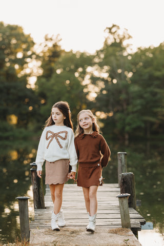 Brown Sugar Sweater Skort