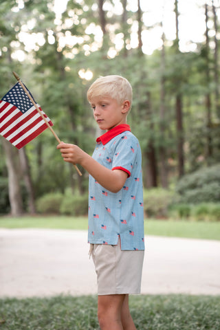Heritage Flag Athletic Polo