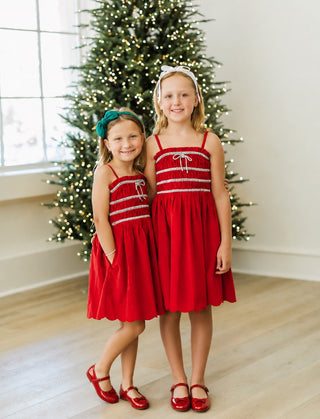 *PREORDER* Ruby Velvet Dress