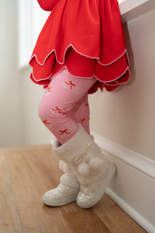 Love You More Scallop Tunic Set