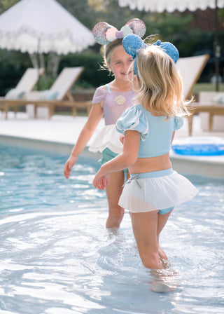 *PREORDER*Glass Slipper Puff Sleeve Bikini